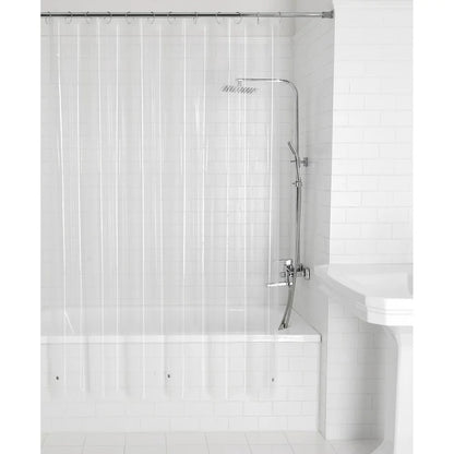 Light Weight PEVA Shower Liner, Clear