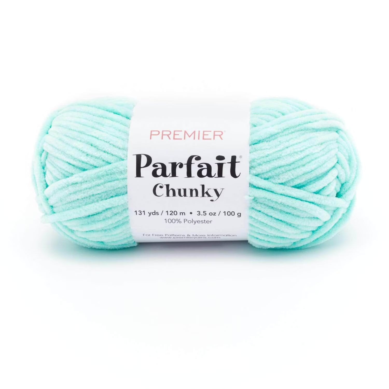 Premier Yarns Parfait® #6 Super Chunky Chenille Yarn, Teddy Bear, 3.5Oz 131Yds