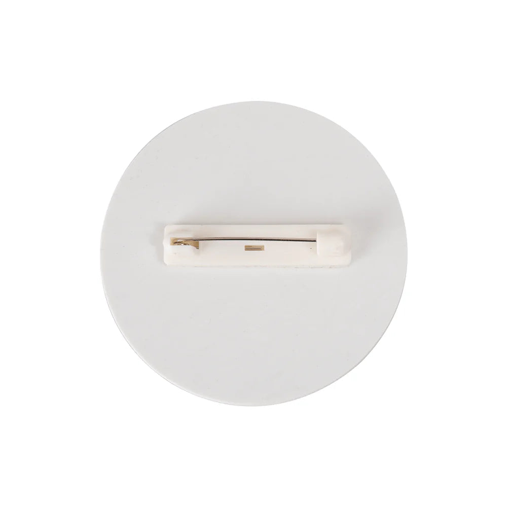 2.5" round Sublimation FRP Button with Pin