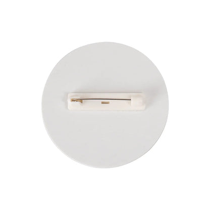 2.5" round Sublimation FRP Button with Pin