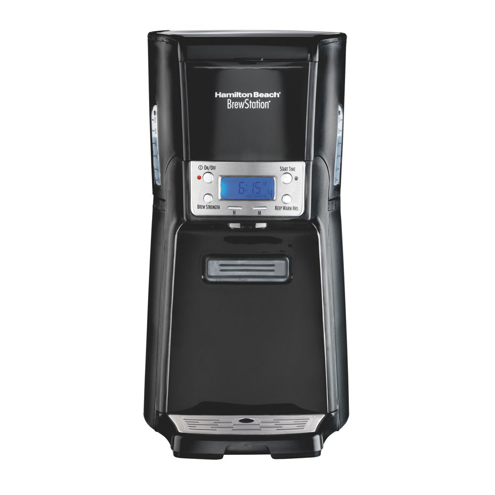 48463 Black/Steel Brewstation Summit 12 Cup Coffeemaker