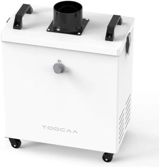 Laser Engraver Smoke Purifier for TOOCAA - Powerful 220W Suction 330M³/H, Low-Noise, 99.97% Purification, 3-Stage Filtration System for Engraver Smoke Absorption and Desktop Soldering