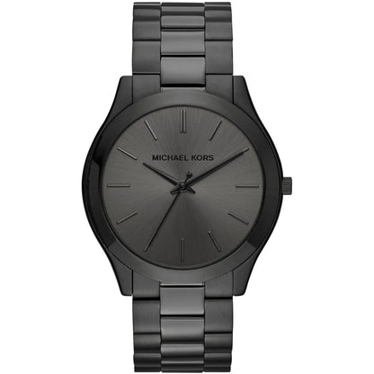 Men'S Slim Runway Black Watch MK8507