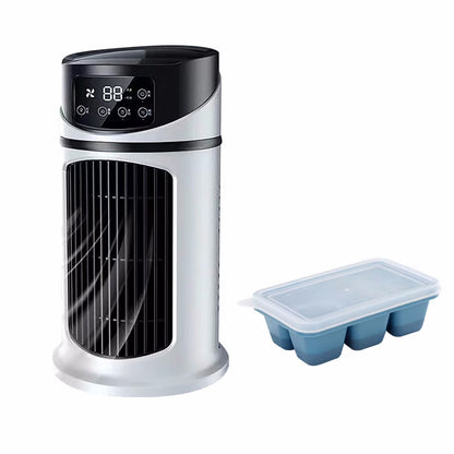 Small Portable Air Conditioners AC Unit for Bedroom No Windows Needs,5 Speed,3 Seconds Fast Cooling with Ice Lattice,Water Air Conditioner