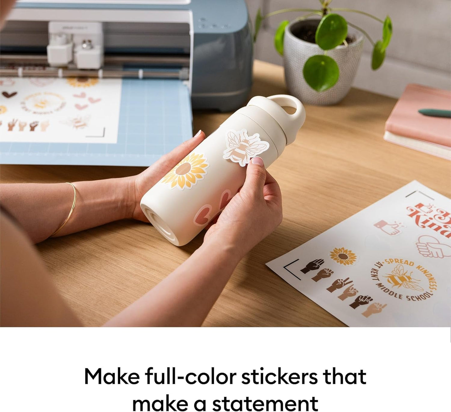 Cricut® All-In-One Materials & Accessories Bundle - Includes Vinyl, Iron-On HTV, Sticker Paper, Printable HTV, Tools, Mats, Pens, & More