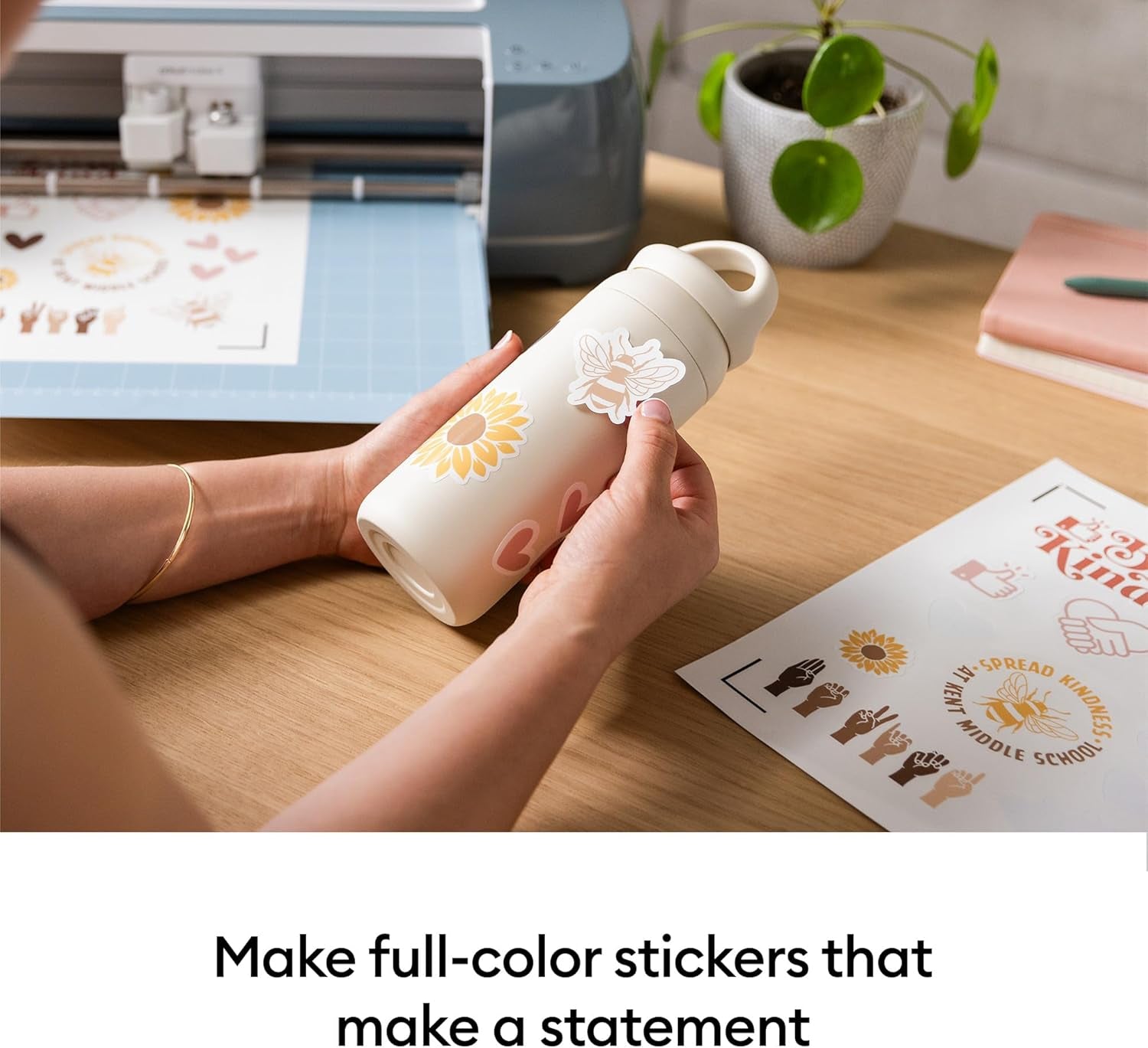 Cricut® All-In-One Materials & Accessories Bundle - Includes Vinyl, Iron-On HTV, Sticker Paper, Printable HTV, Tools, Mats, Pens, & More