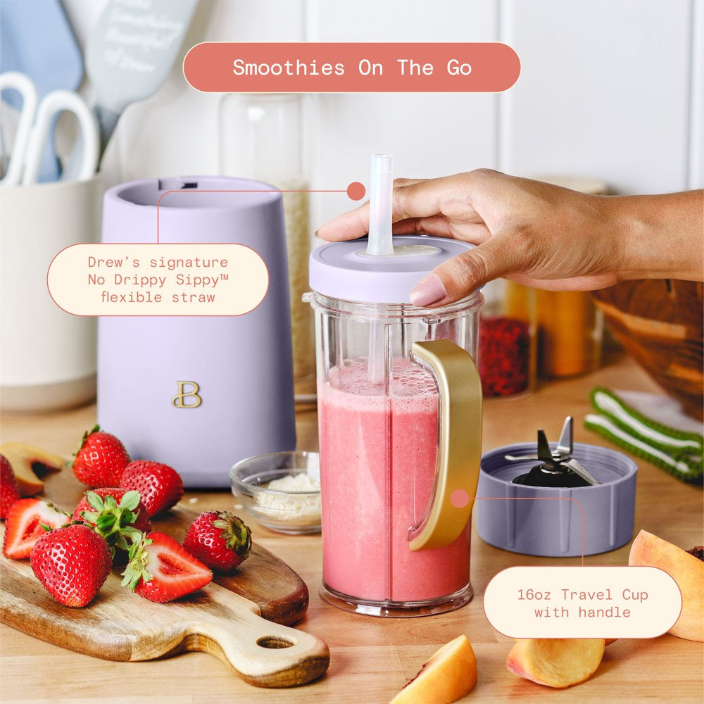 Personal Blender Set with 12 Pieces, 240 W, Lavender by Drew Barrymore