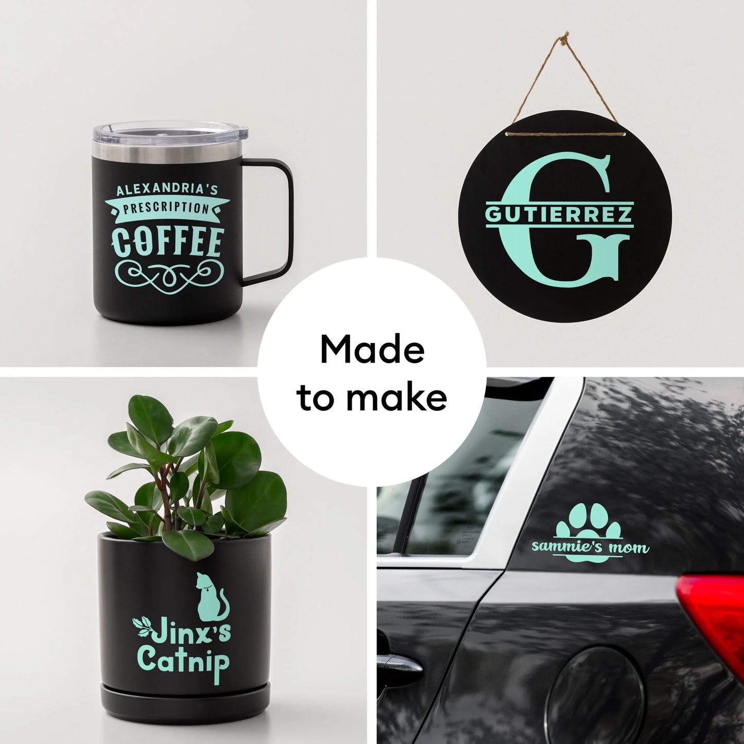 Cricut Premium Vinyl Permanent, Mint, 12" X 48"