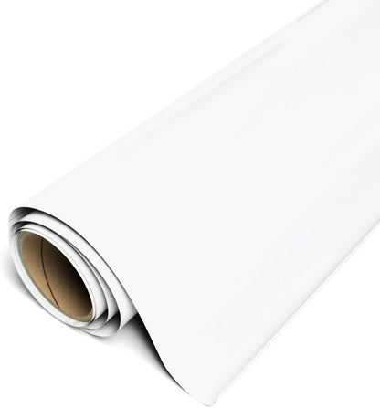 Siser Easypsv Starling 12''X1Yd - Permanent Adhesive Craft Vinyl, Dishwasher Safe, for Indoor and Outdoor Applications (Matte White)