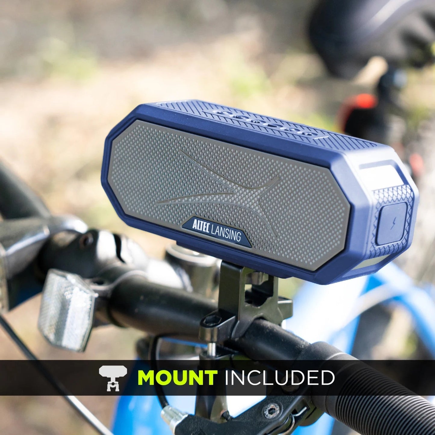 Hydra Jolt 2.0 Everything Proof Wireless Magnetic Portable Bluetooth Speaker, Periwinkle Blue White, IMW1202-PERIWT