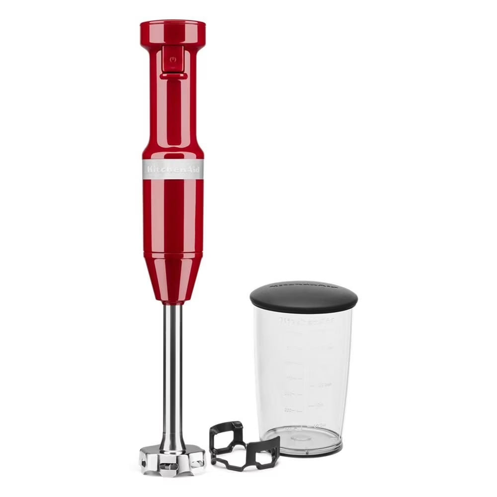 Empire Red Small Appliances Set | Mini Food Processor, Blender & Hand Mixer