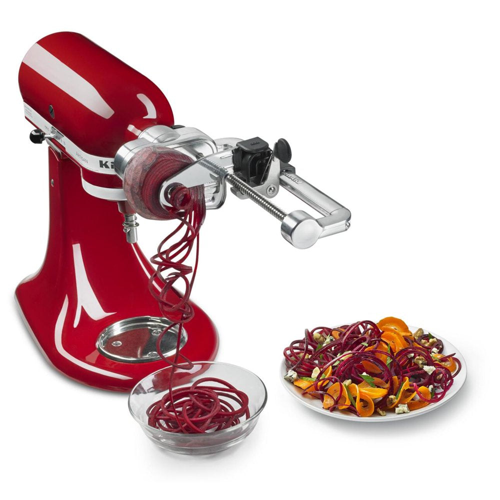 7 Blade Spiralizer plus with Peel, Core and Slice - KSM2APC