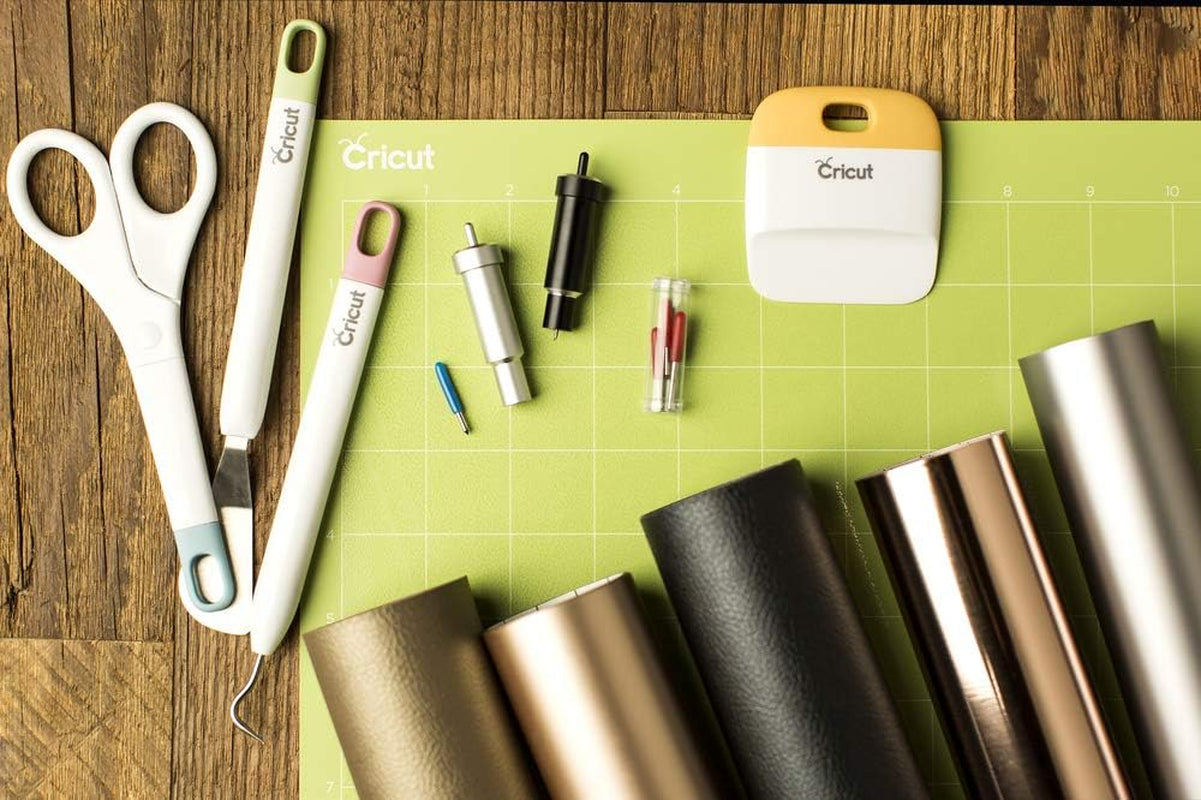 Standardgrip Machine Mats 12In X 12In, Reusable Cutting Mats for Crafts with Protective Film, Use with Cardstock, Iron On, Vinyl and More, Compatible with  Explore & Maker (3 Count)