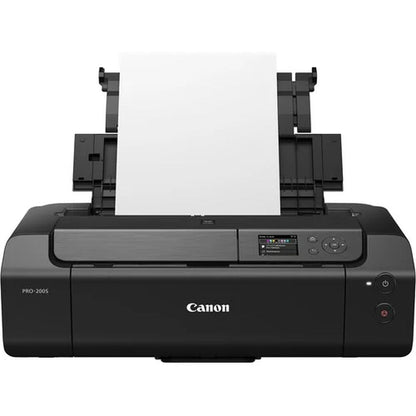 Canon PIXMA PRO-200S Wireless Photo Printer | 13-Inch Borderless Printing | 8-Color Dye Ink for Photographers & Designers (6875C002) + More (International Model)