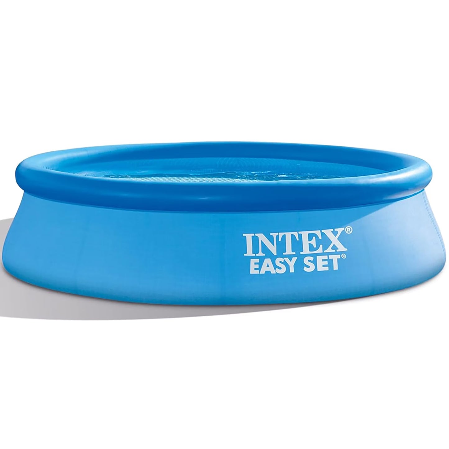 : : Easy Set Pool - 10' X 30" - Inflatable above Ground Swimming Pool, Puncture-Resistant Material, 1018 Gal Cap, Kids-Family Water Play, 28120EH