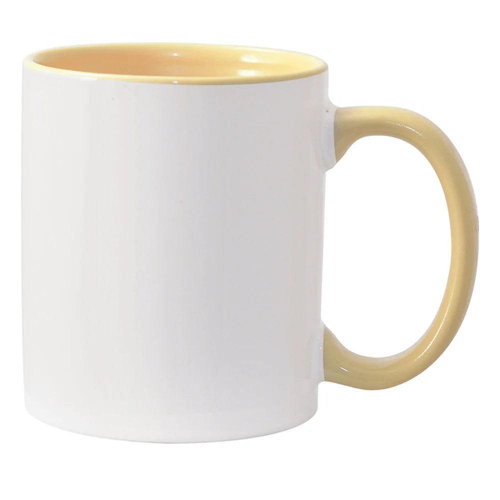 HPN ORCA Premium 11 Oz. Inner + Handle Sublimation Ceramic Mug - 36 per Case