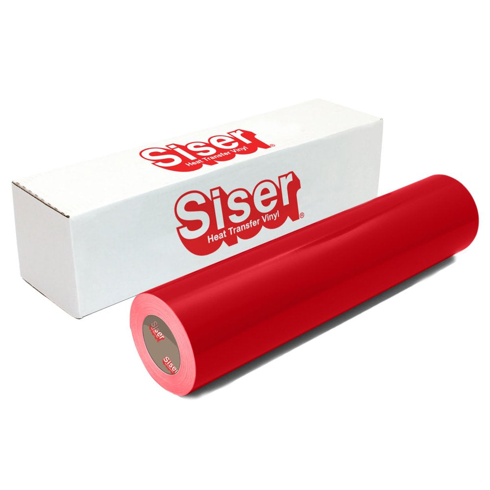 Easyweed Heat Transfer Vinyl, 12" X 3' Roll Red