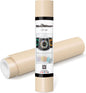 Permanent Adhesive Vinyl 12" X 10Ft, Matte Beige