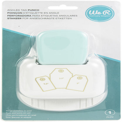 3 in 1 Punch - Angled Tags
