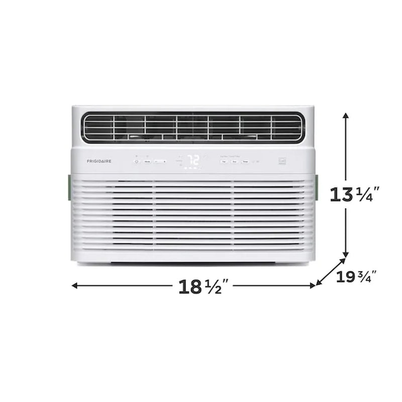 8,000 BTU Inverter Window Room Air Conditioner with Wi-Fi up to 350 Sq Ft, White