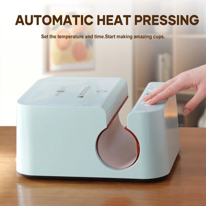 HTVRONT Auto Tumbler Mug Heat Press Machine for Sublimation DIY Print Cup Mug - Suits Various Tumblers & Mugs for Sublimation