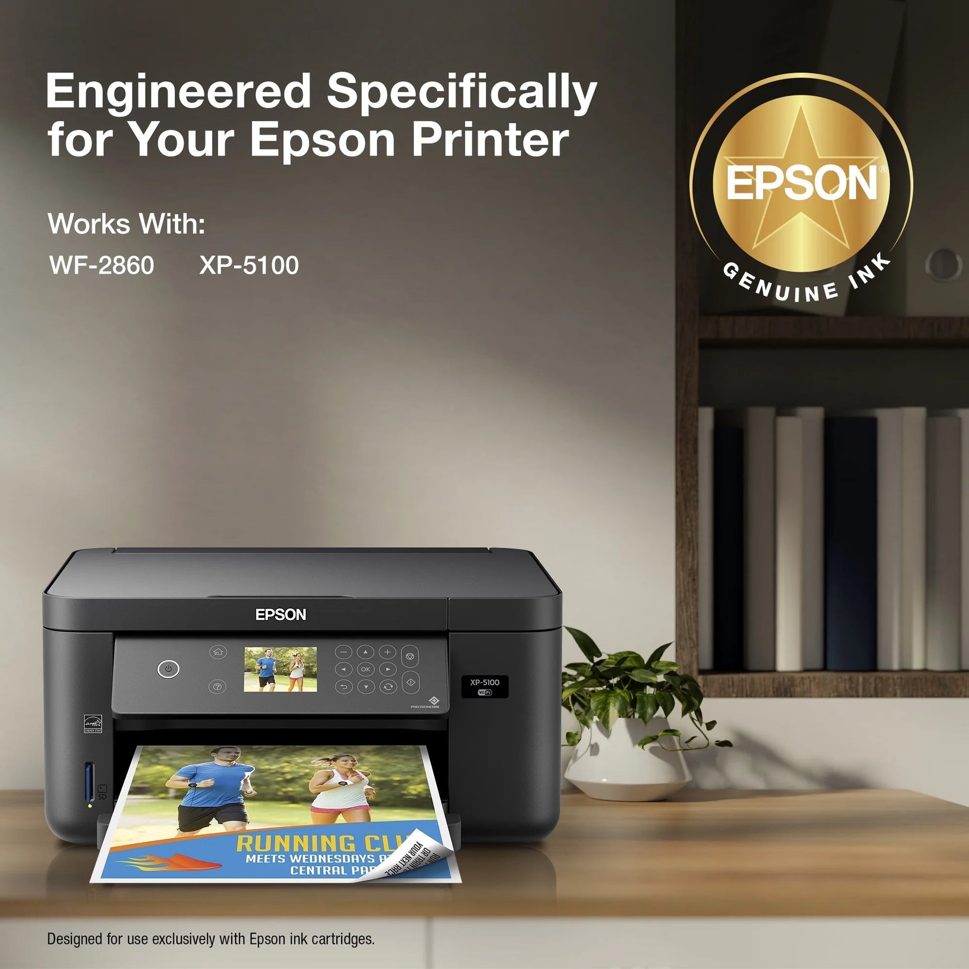 202 Standard-Capacity Black Ink Cartridge for XP-5100 and WF-2860