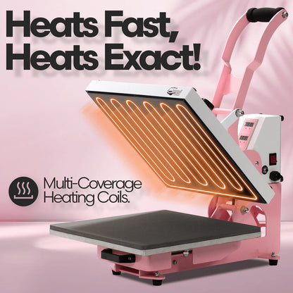15" X 15" Clamshell Heat Press