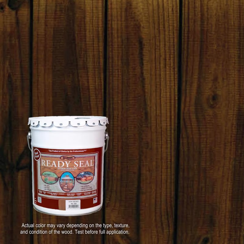 816078005256 525 5G Stain & Sealer for Wood - Dark Walnut