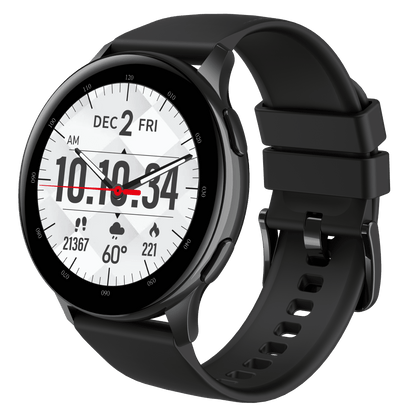 Callie Smartwatch with 1.43" AMOLED Display, Call Functionality, Heart Rate Monitor, IP68 Waterproof, 100 Workout Modes, Compatible with Iphone and Android