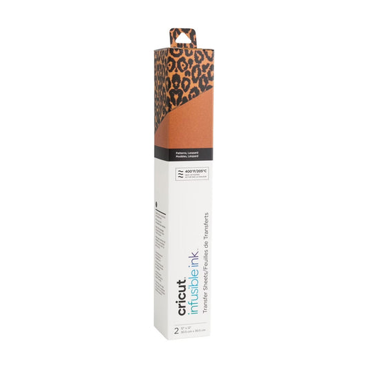 Cricut® Infusible Ink™ Sheets (2), Leopard, 12" X 12"