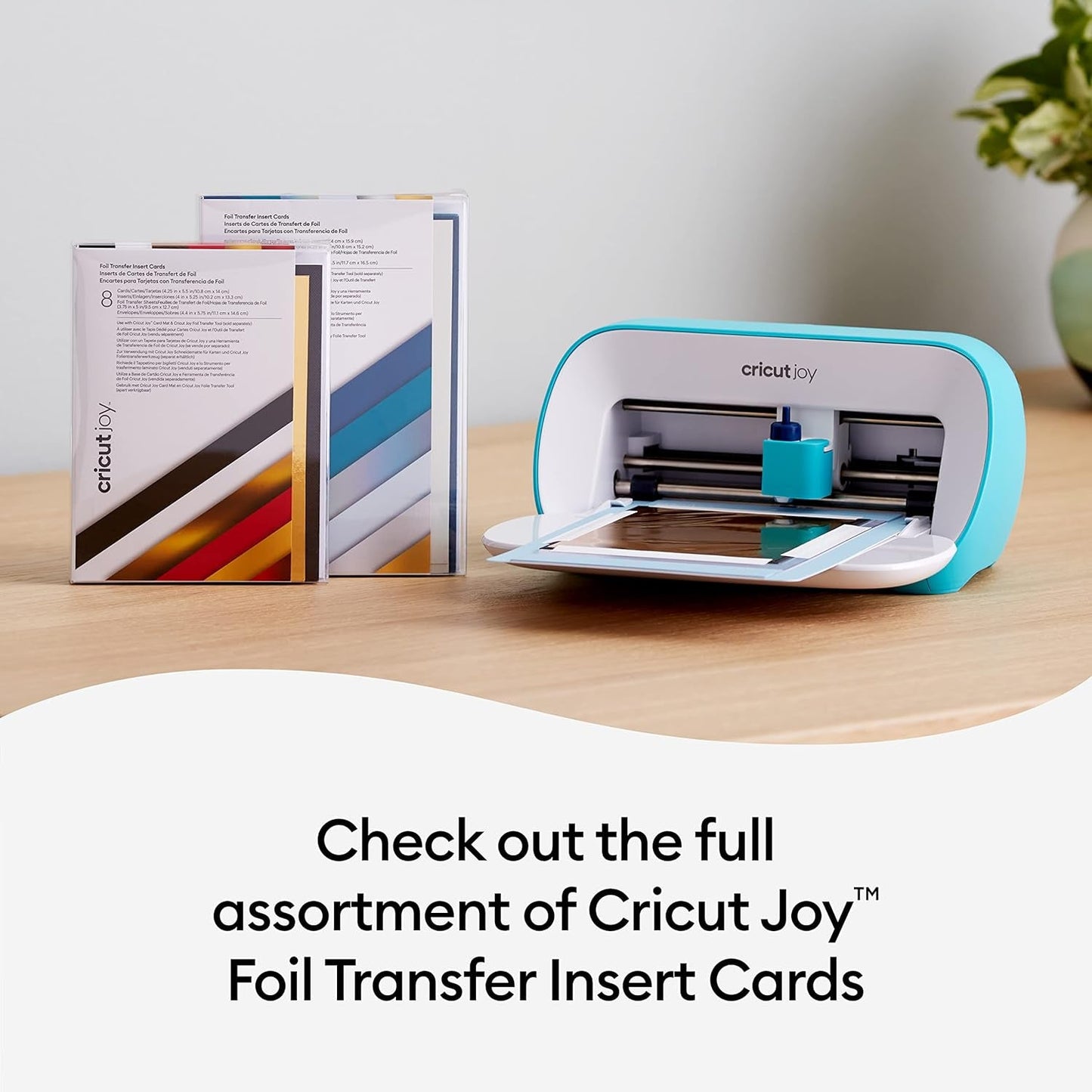 Cricut Joy Foil Transfer Insert Cards, Blue Lagoon Sampler - A6