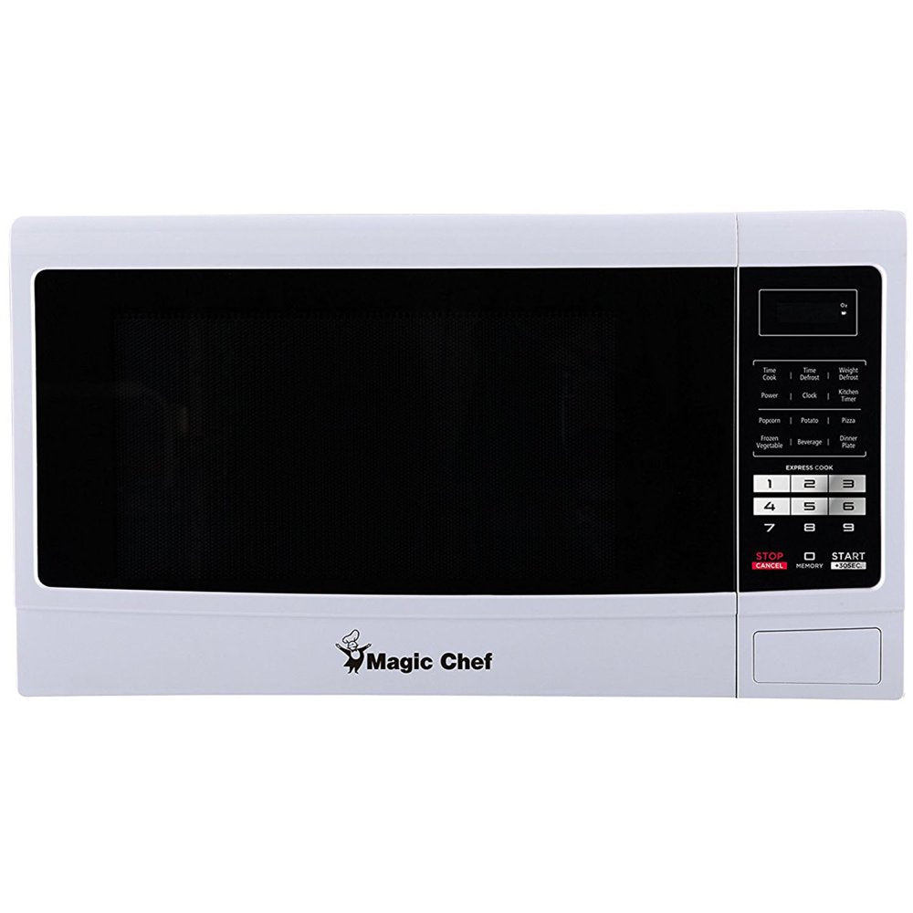 MCM1611W New 1100 Watt 1.6 Cu. Ft. Digital Countertop Microwave in White