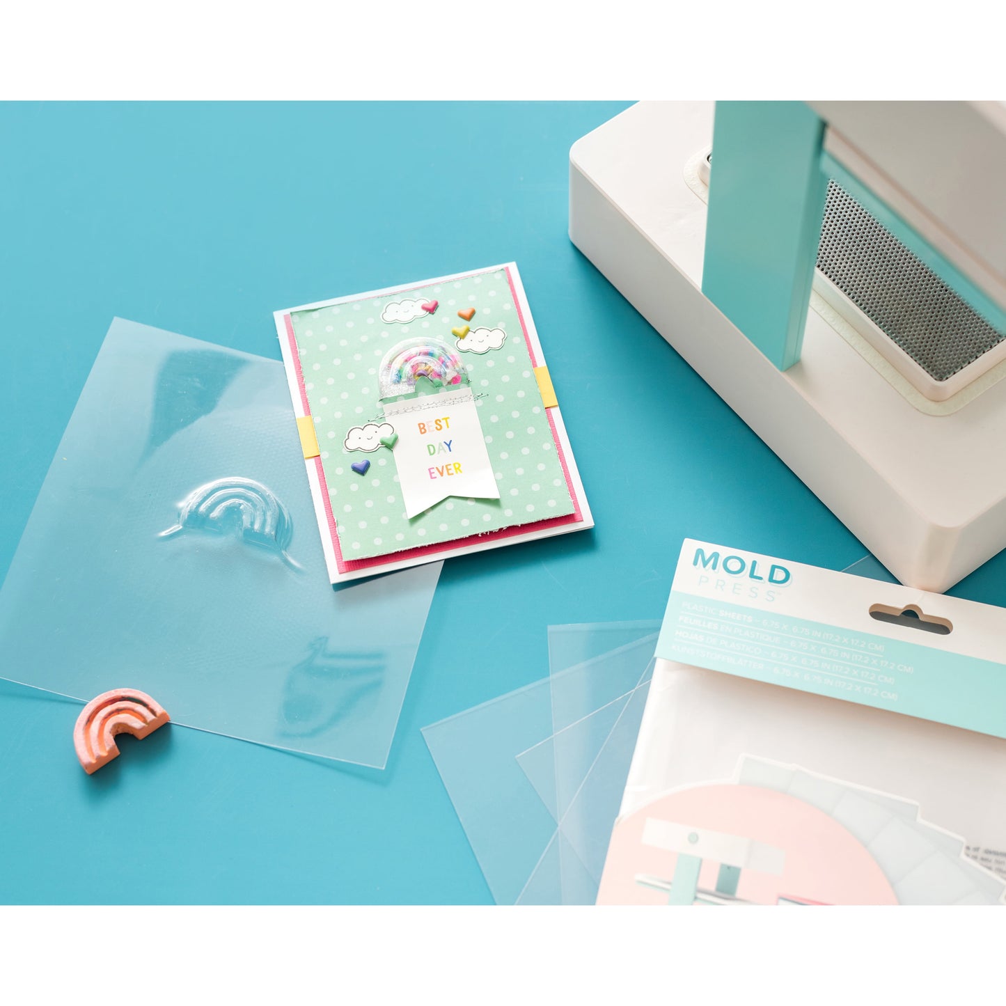 Mold Press Vacuform Machine Au Version-White