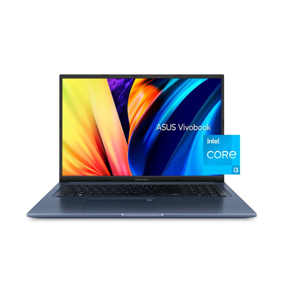 Vivobook 17.3" Full HD PC Laptop, Intel Core I3-1220P, 8GB, 256GB, Silver, Win 11, K1703ZA-WH34