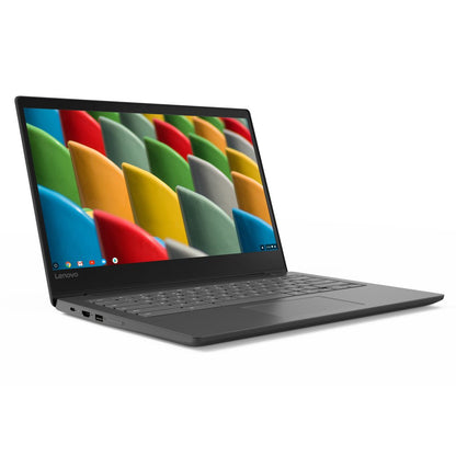 Chromebook S330, 14" HD, Mediatek MT8173C, 4GB RAM, 32GB Emmc SSD, Chrome OS, Black, 81JW0001US