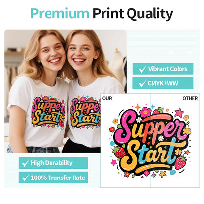 DTF Printer A3 Transfer Printing Machine T-Shirt Direct to Film Printer with F1080 Printhead with DTF Dryer Oven