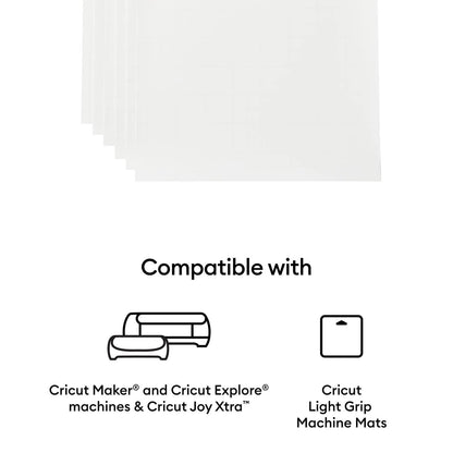 Cricut Printable Vinyl Sheets - 8.5 X 11 In, 40 Count, Transparent