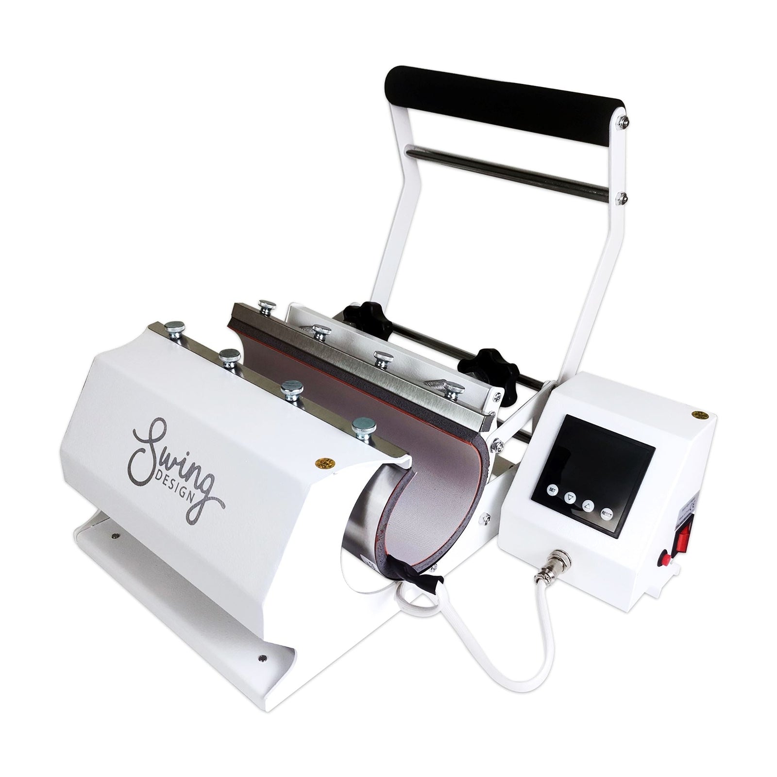 Swing Design 7-In-1 Tumbler Press 20Oz/30Oz Bundle - White