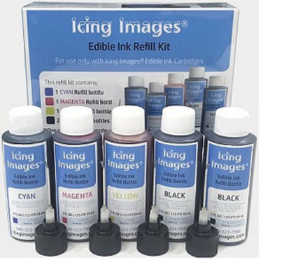 Icing Images 2Oz Edible Ink Refill Set