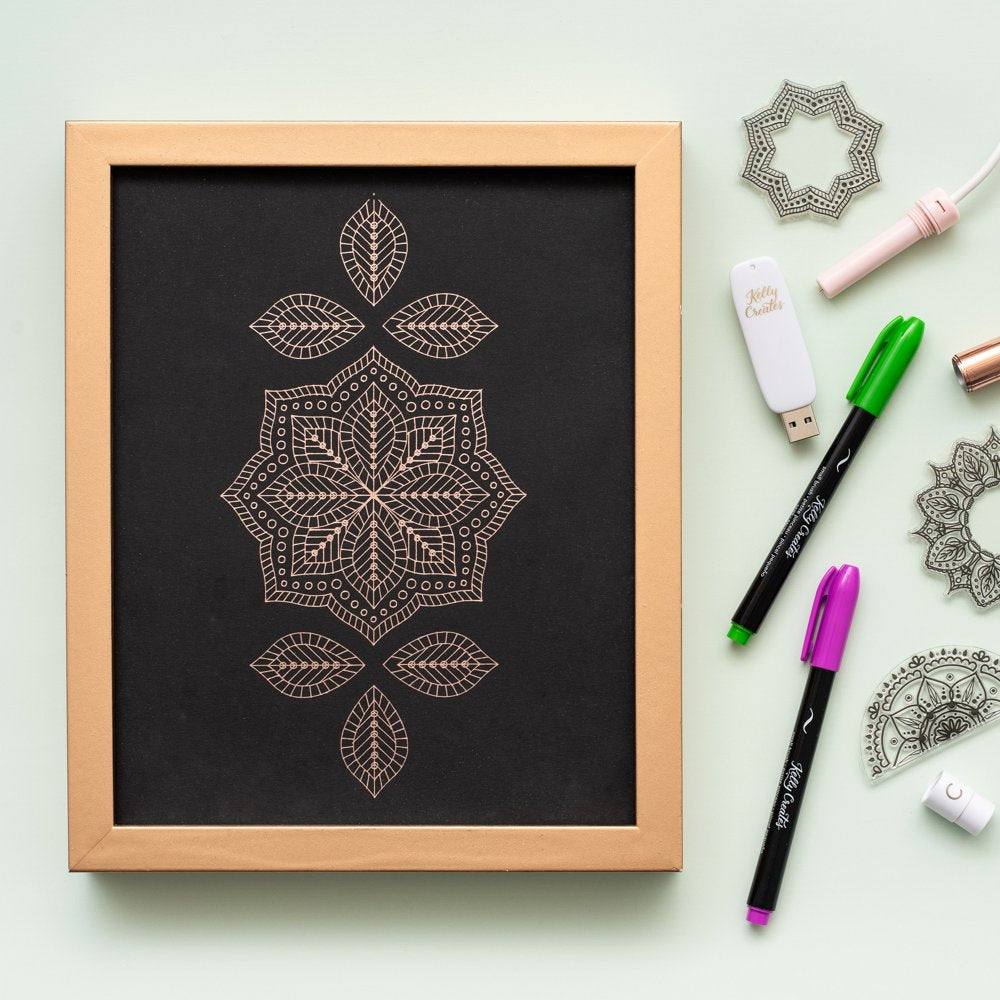 Foil Quill USB Artwork Drive-Kelly Creates