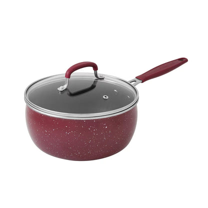 Keepsake Floral 38-Piece Cookware Set, Merlot