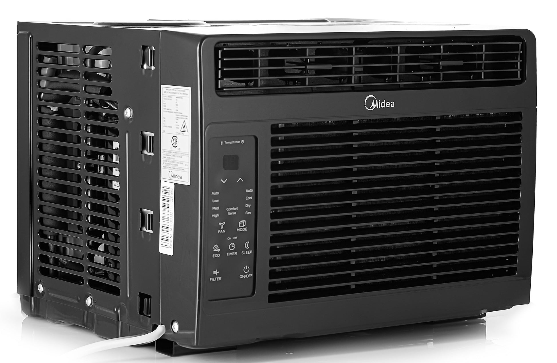 (2 Pack)  6,000 BTU 115V Window Air Conditioner with Comfort Sense Remote, up to 250 Sq. Ft., Black, MAW06R1WBL-T, New