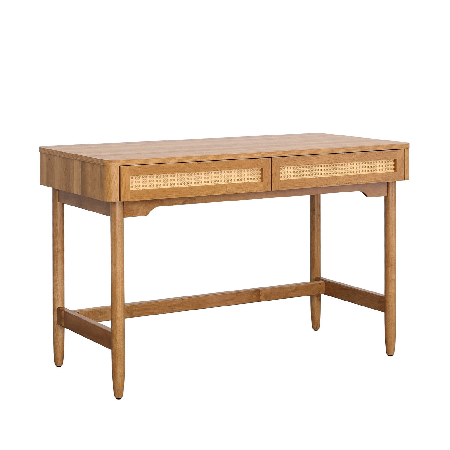Springwood Caning Desk, Light Honey Finish