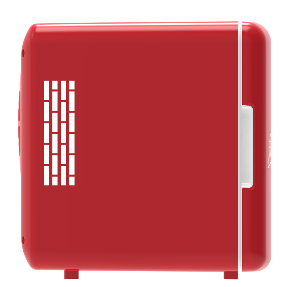 Portable 6-Can Mini Refrigerator, MIS135BUD, Red