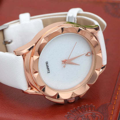 Watches Elegant Wrist Watches with PU Leather 1Pcs for Daily Wear