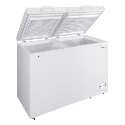 17 Cu. Ft. Chest Freezer, Double Door,White