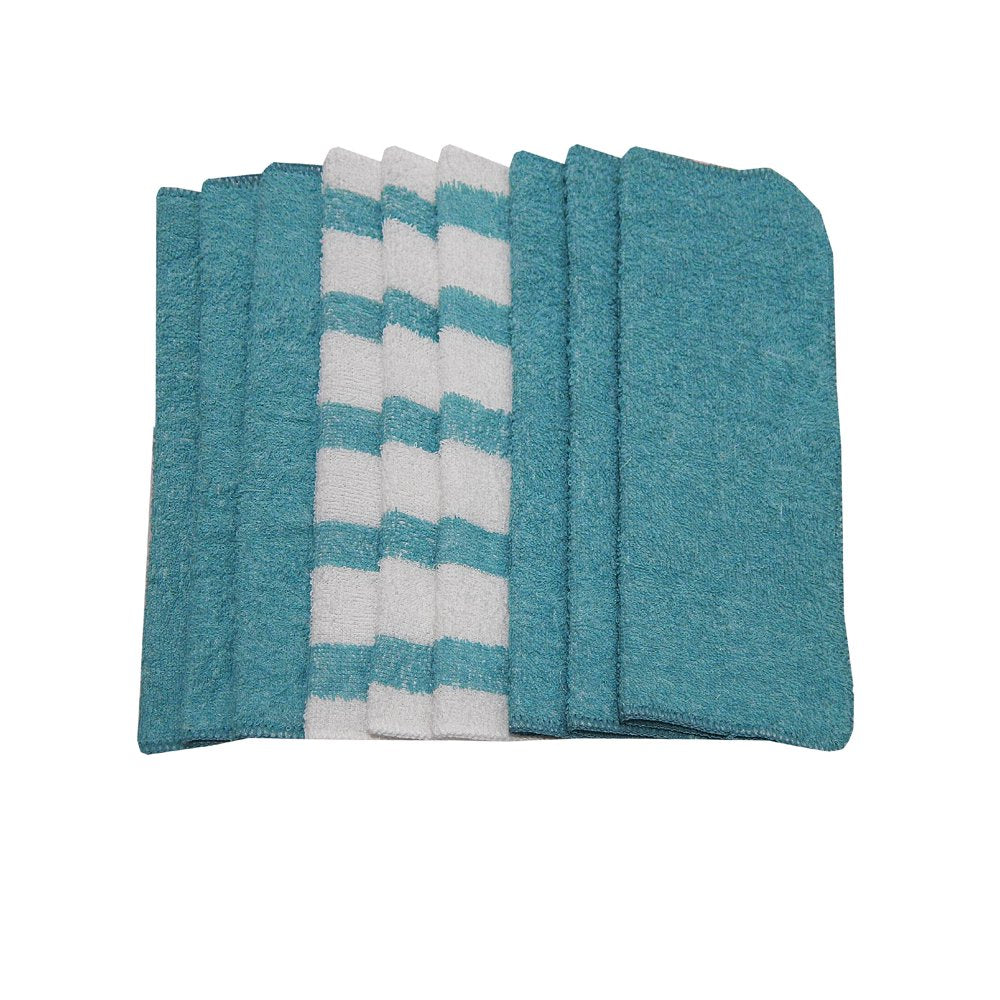 9-Piece Utility Dishcloth Set - Topaz