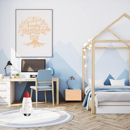 001 Vinyl Glossy Adhesive Vinyl for Craft Decal Projects 1Ft X 5Ft, Glossy Apricot