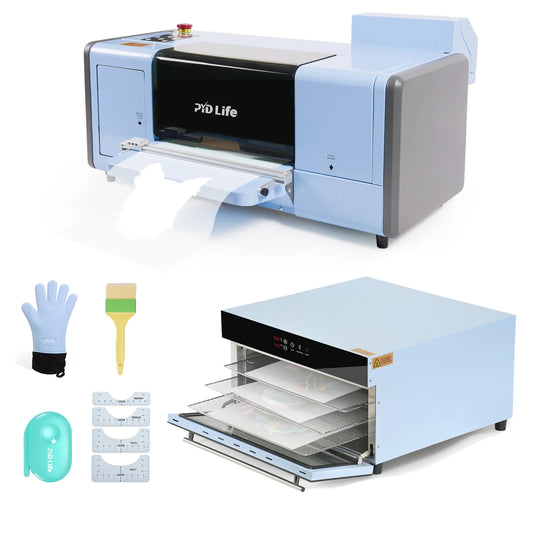 DTF Printer A3 Transfer Printing Machine T-Shirt Direct to Film Printer with F1080 Printhead with DTF Dryer Oven