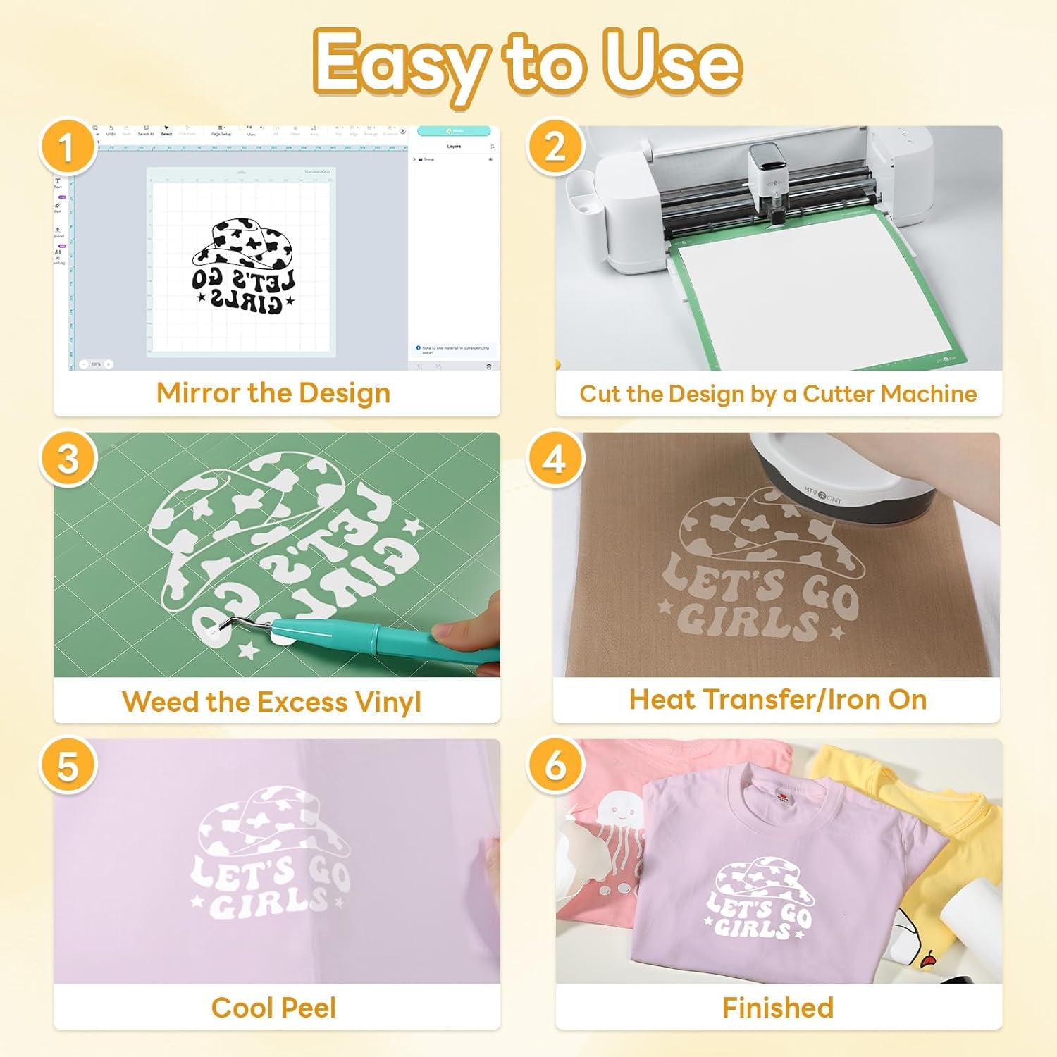 Auto Heat Press 2 & White Heat Transfer Vinyl - 12" X 45FT